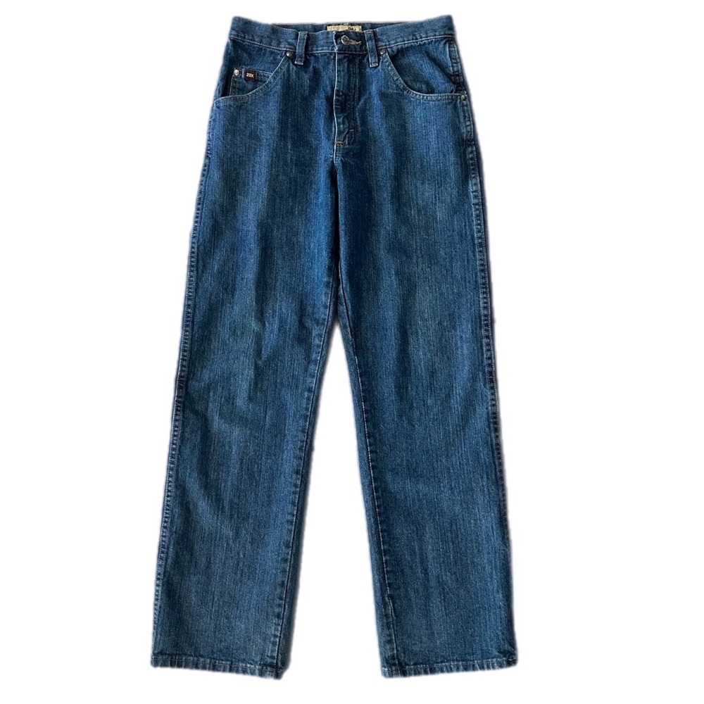 Vintage Wrangler 20X Relaxed Straight Jeans | 29x32 | Western Denim 28” waist